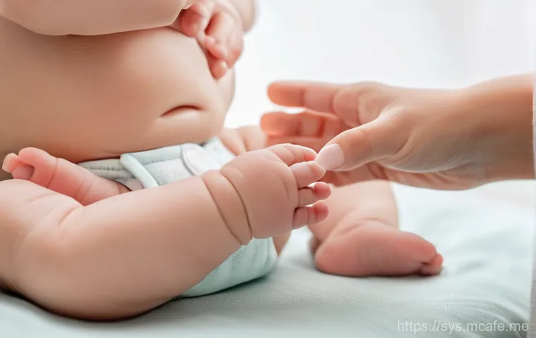 기저귀 가는 방법에서의 커뮤니케이션 중요성 설명 사진
